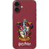 Wizarding World Harry Potter Gryffindor House Crest iPhone 16 Plus Skin